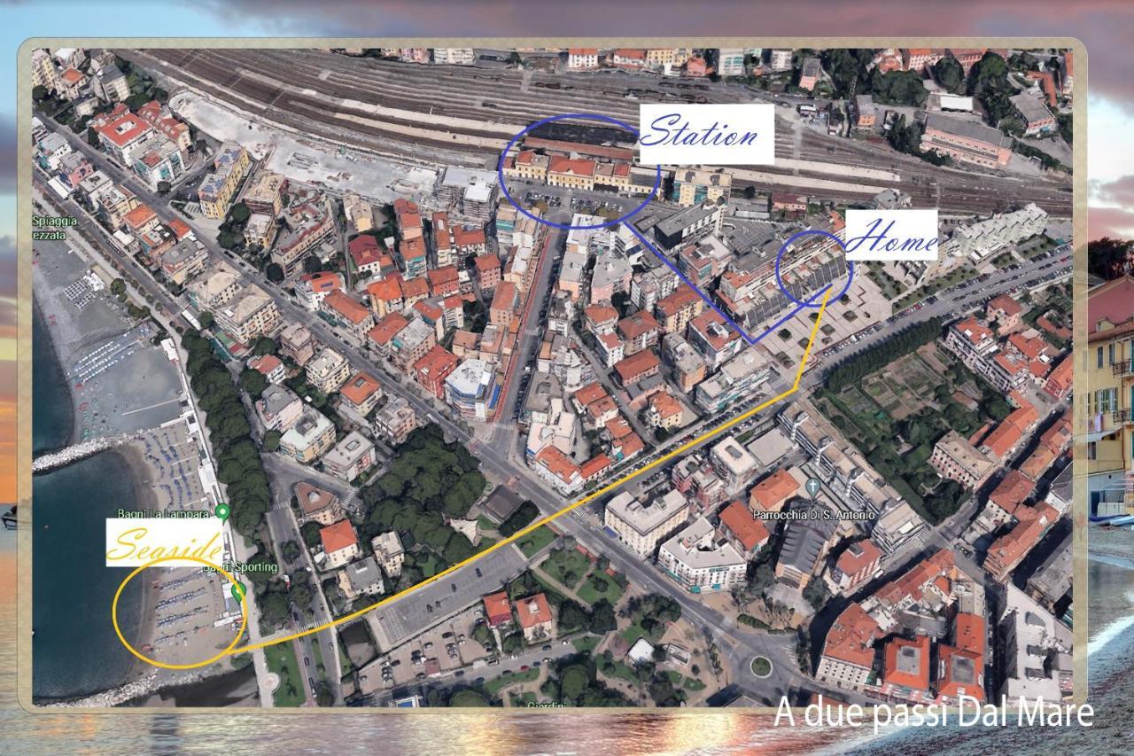 A Due Passi Dal Mare Apartment Сестри Леванте Екстериор снимка