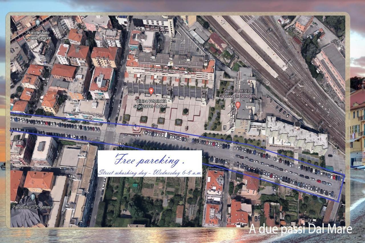 A Due Passi Dal Mare Apartment Сестри Леванте Екстериор снимка